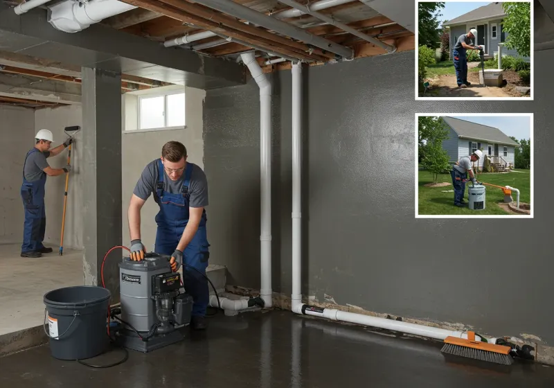 Basement Waterproofing and Flood Prevention process in Ligonier, IN